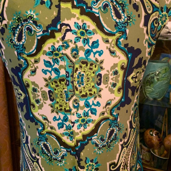 Karen Stevens Green Dress - Picture 6 of 8